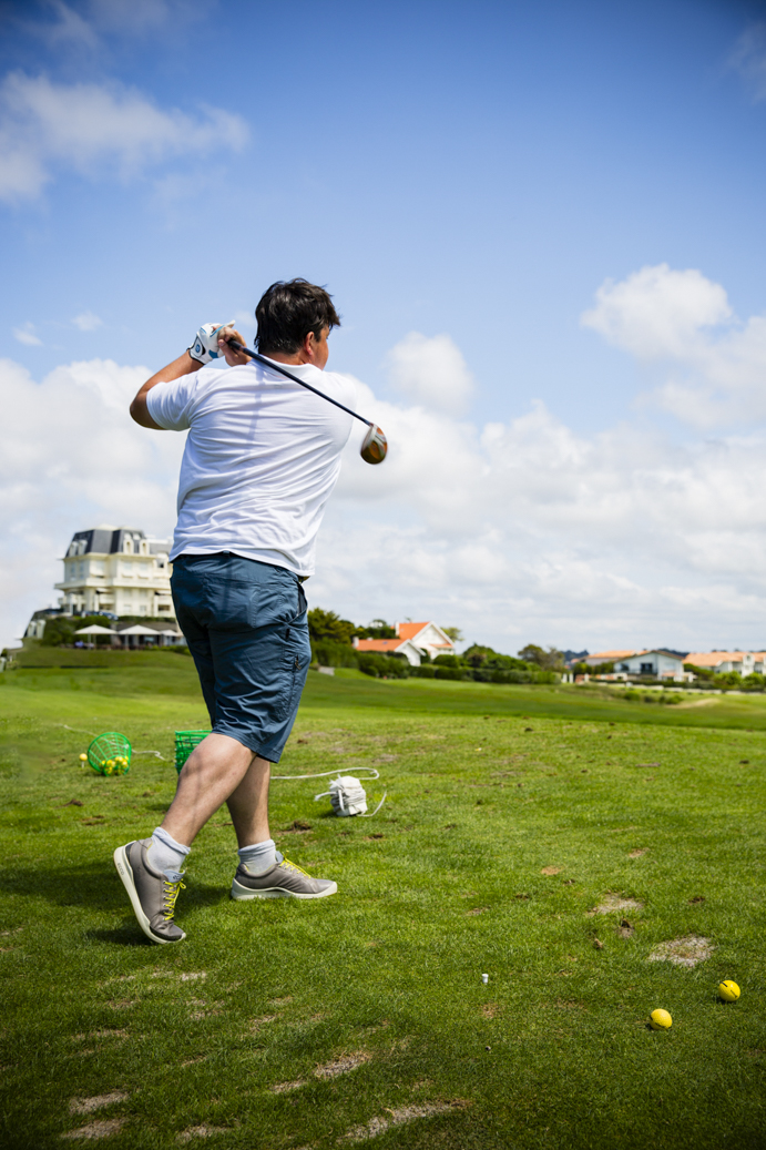 Photographe sportif professionnel golf 